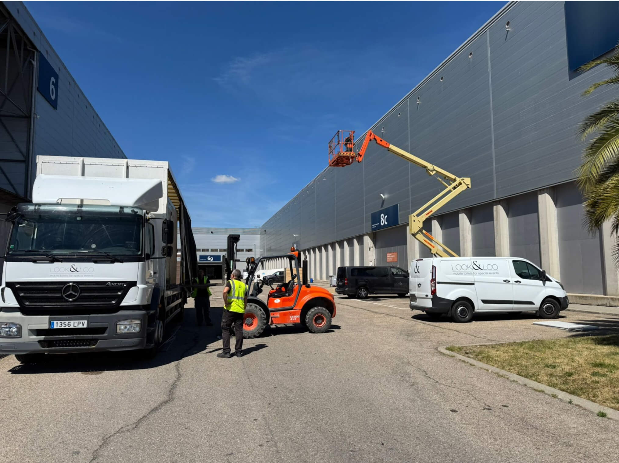 Installation d'événement Look&Loo